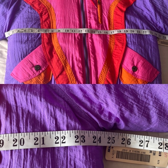 Rare NWT Vintage Karizma 90s Colour Block Ski Jacket M - Picture 13 of 13